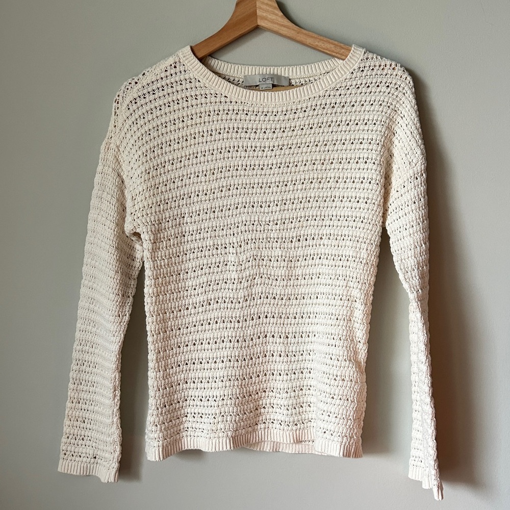 Cream Knit Sweater